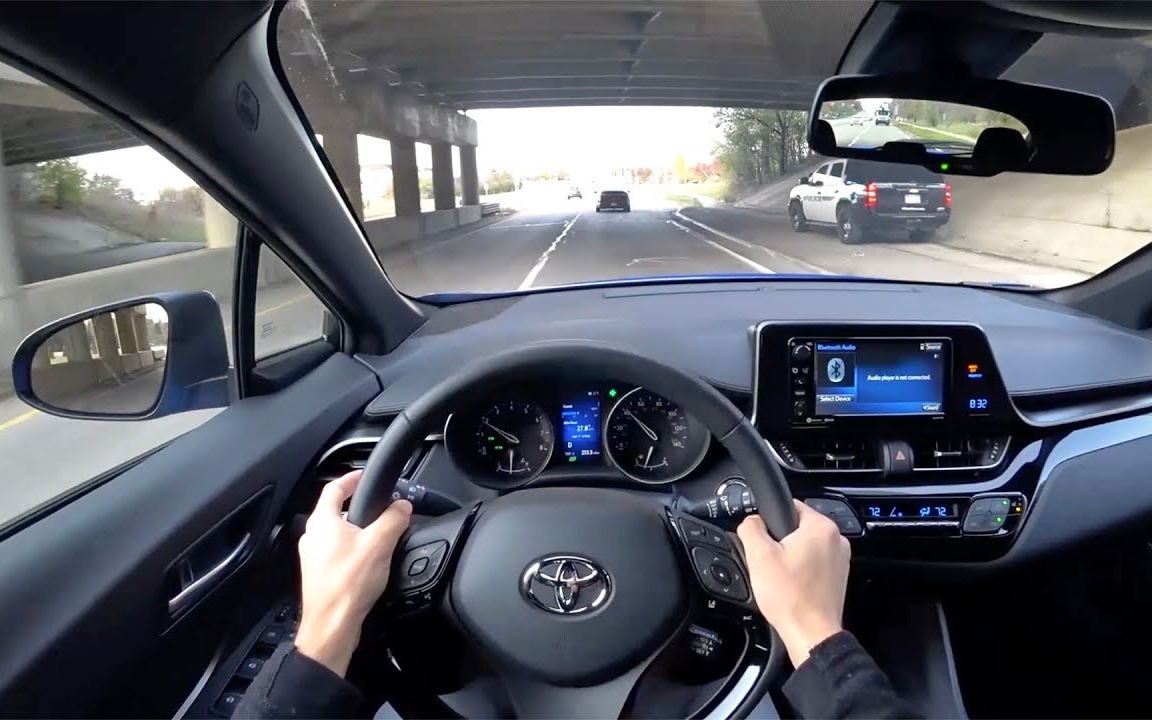 第一视角 2018 丰田 c-hr xle premium - 驾驶印象(双耳音频)小型suv