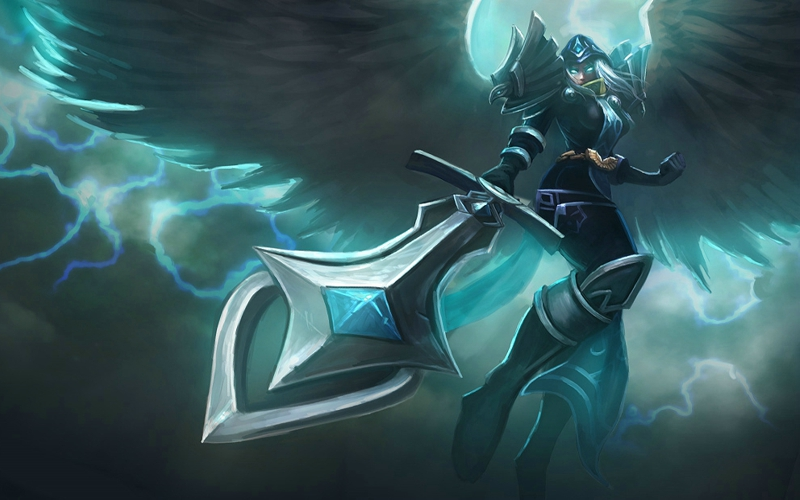 审判天使 凯尔 圣光审判 皮肤浏览 skin spotlight