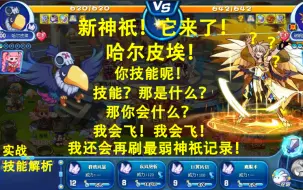 下载视频: 神祇哈尔皮埃，只会飞和挨揍的宠物，再创最弱神祇记录！