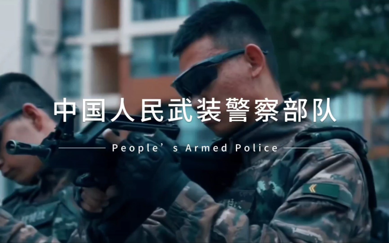 [图]战恐局，中国武警特战