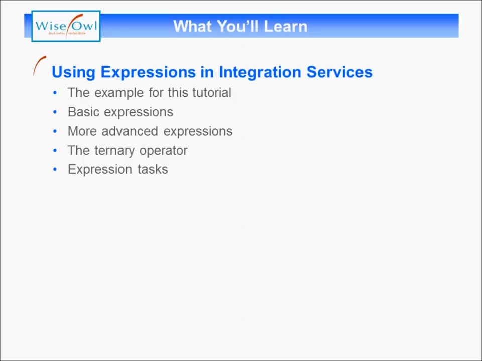 sql server integration services (ssis) part 6 - expressions