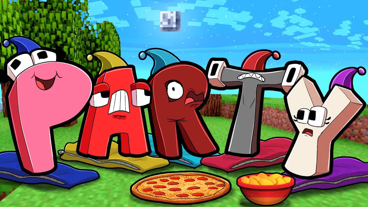 every letter of alphabet lore sleepover!