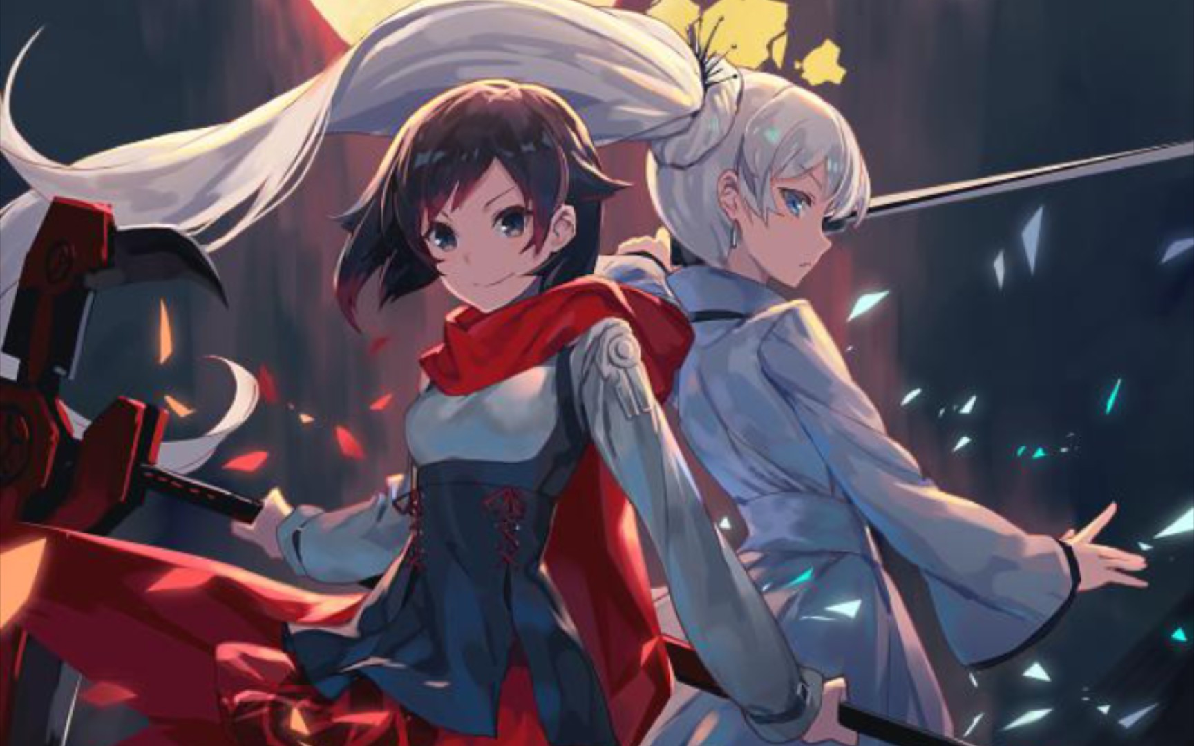 【rwby 冰雪帝国】又帅又靓的weiss小姐太棒了