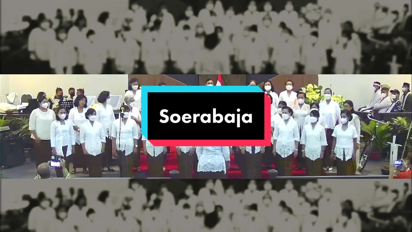 Ngiringi ibu ibu paduan suara menyanyi “SOERABAJA”哔哩哔哩bilibili