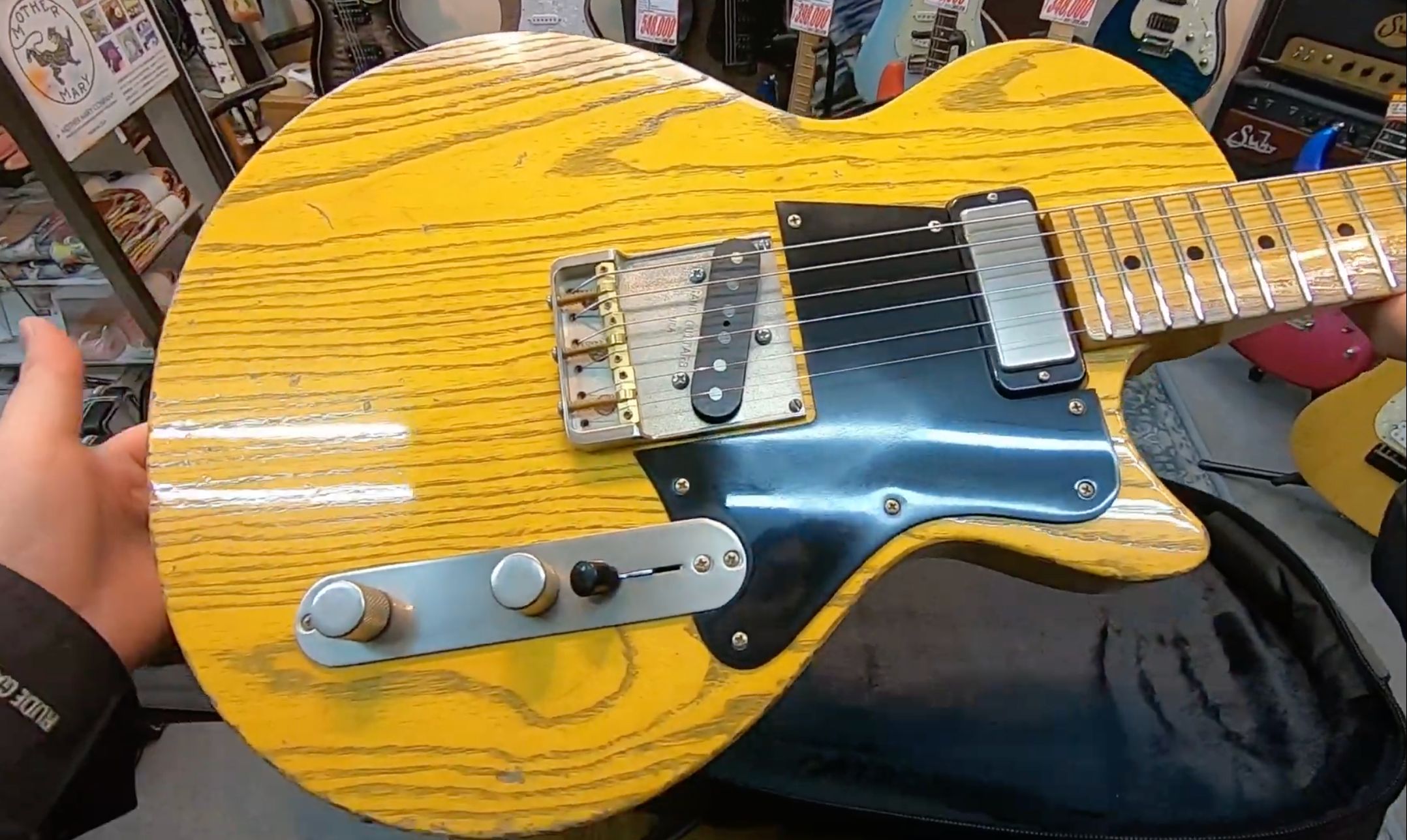 Fano guitars: 小众琴Facto SP6 Butterscotch Blonde哔哩哔哩bilibili