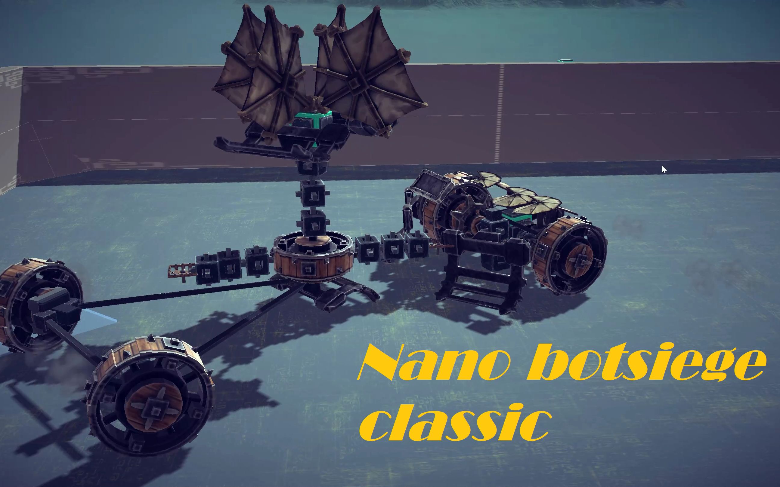 【Nano Botsiege Classic】Besiege机器人格斗赛(30零件级)哔哩哔哩bilibili