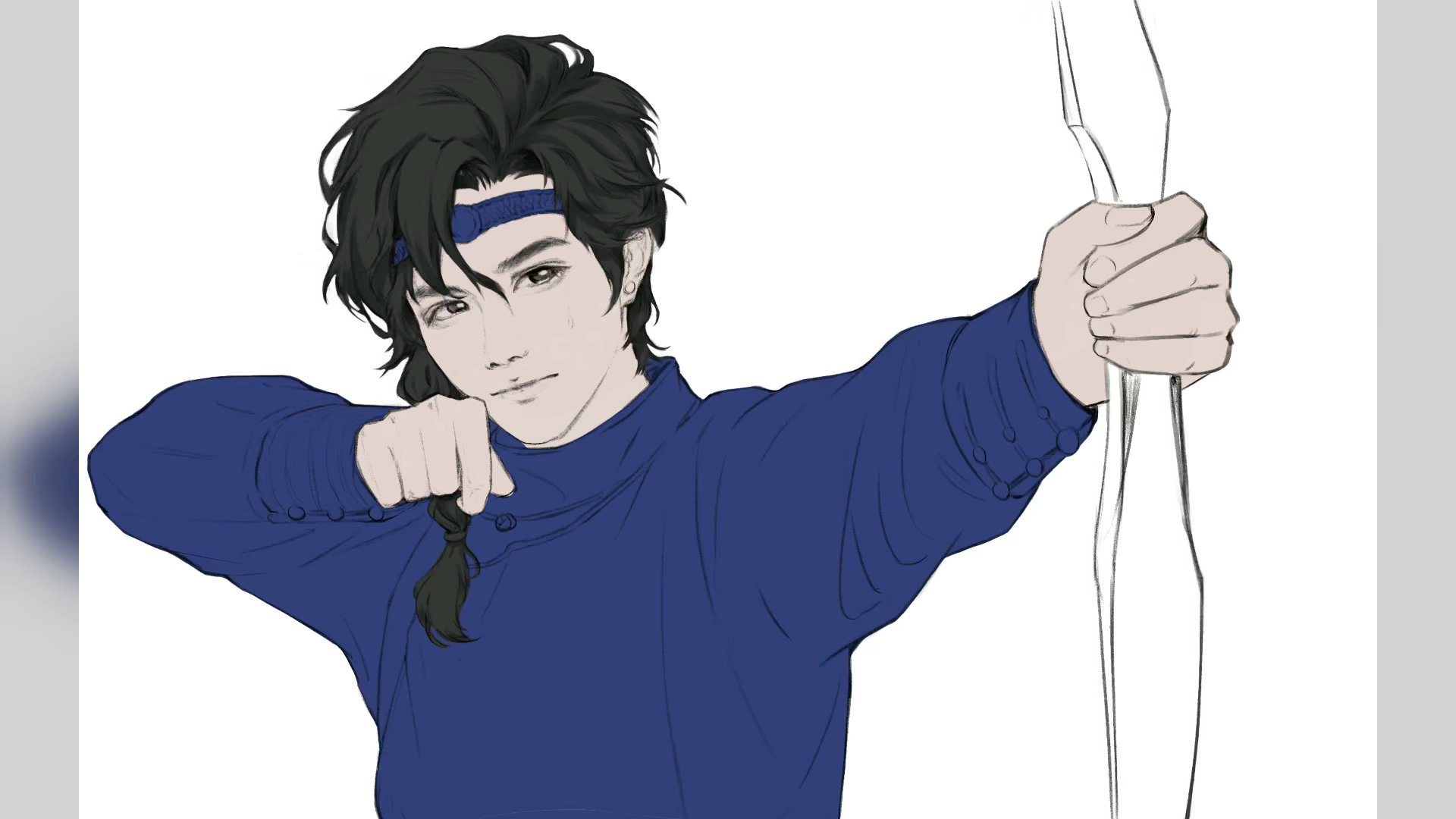 【手绘过程】郑业成