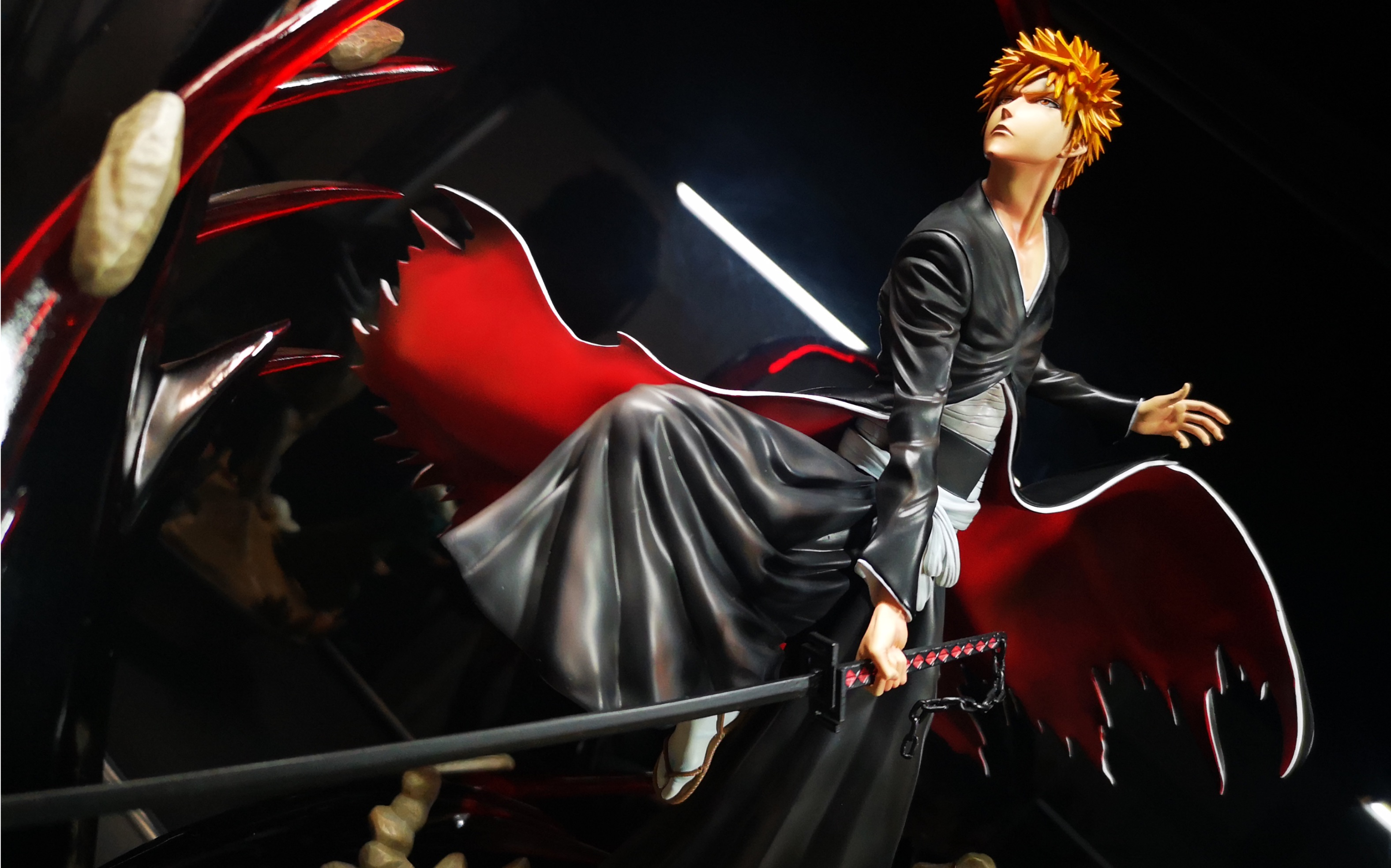 死神bleach ryu龍studio 黑崎一护 正版授权 雕像手办开箱展示