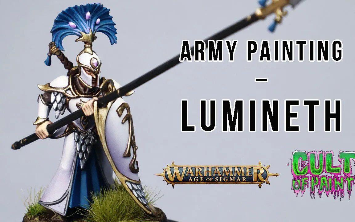 【cult of paint】涂装战锤aos光精灵