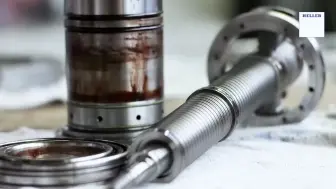 Скачать видео: 【主轴维修】恒轮机床主轴维修HELLER Spindle repair