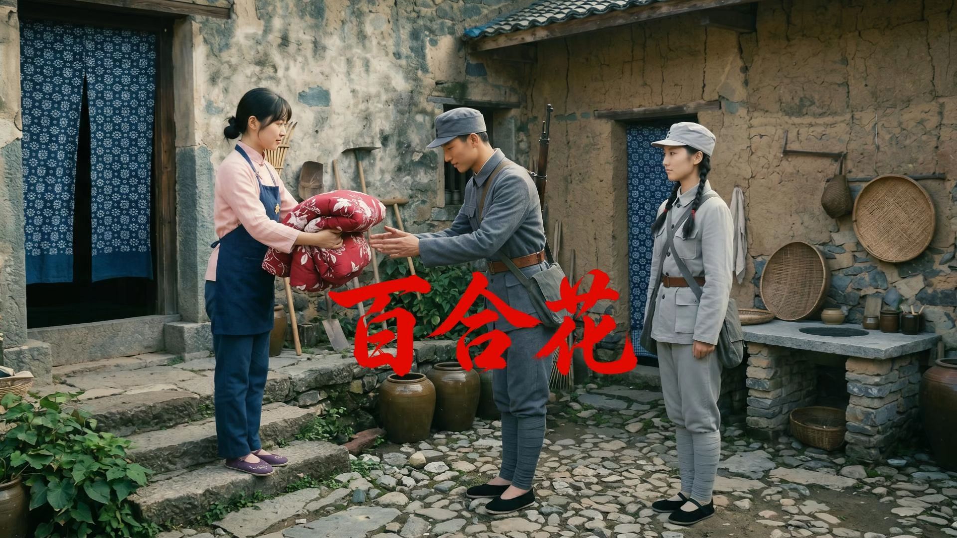 语文课文《百合花》：花开无言，忠魂永存；重温茹志鹃经典课文，战地温情，朴素善意，用一生纯粹，守护万家山河。