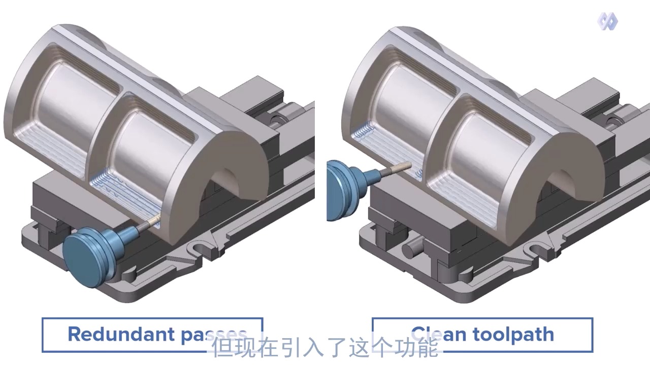 【ModuleWorks 2024.08】 区域粗加工检测材料厚度哔哩哔哩bilibili