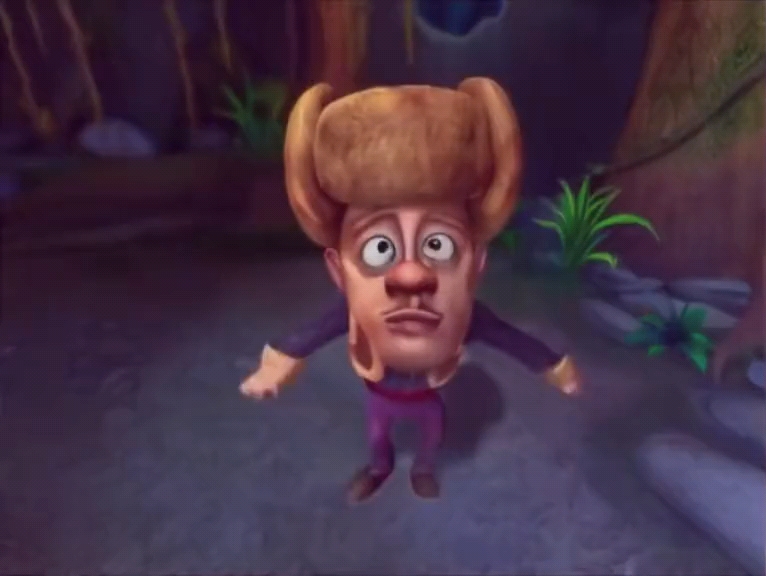 熊出没?原来是光头强和熊二在跳广场舞!