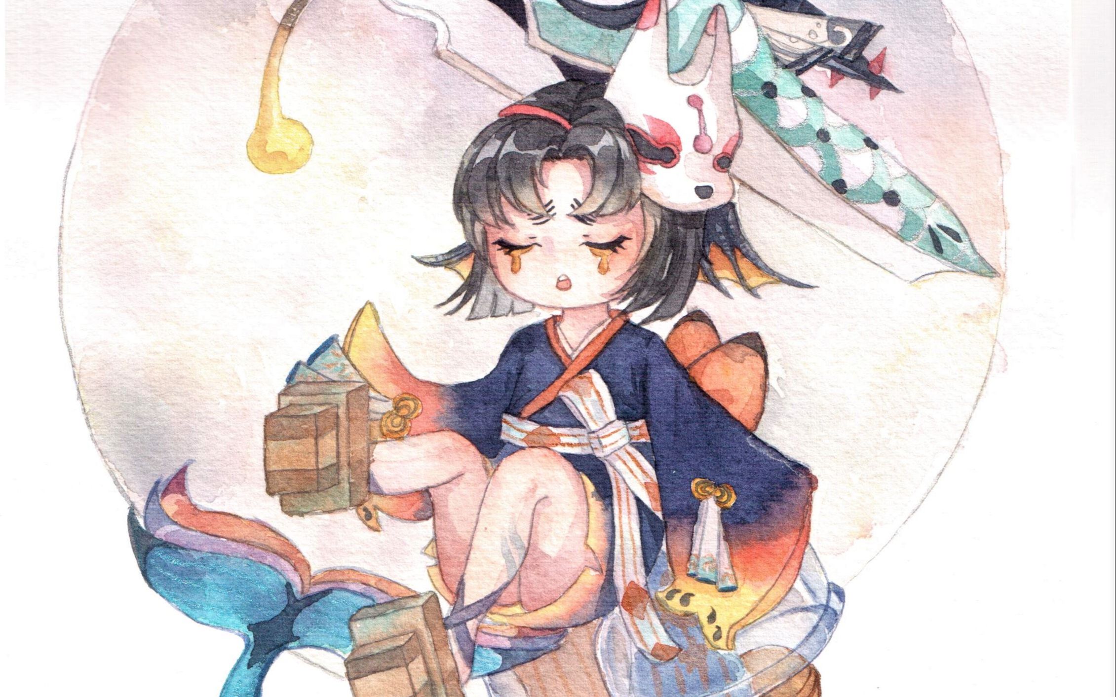 【虾丸】夏夕空|是你的化鲸小可爱吗?