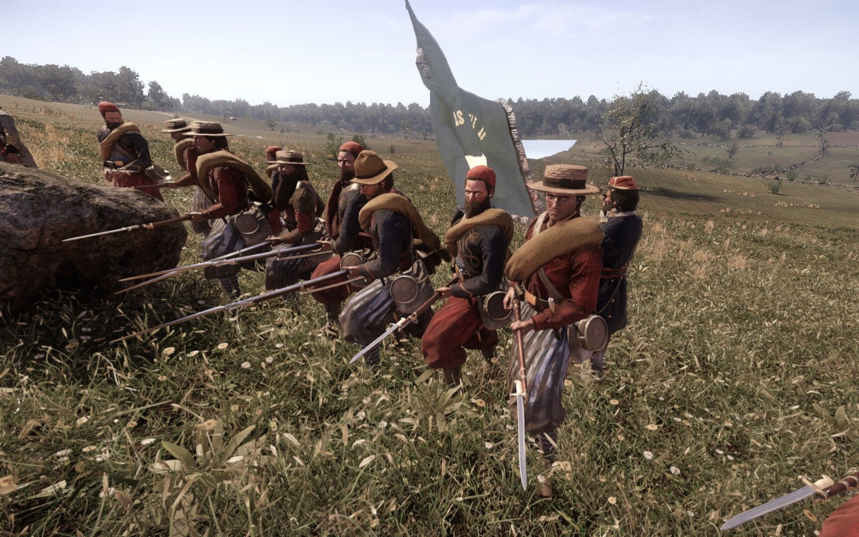 【民权战争war of rights】用米尼弹和刺刀将扬基佬送往hell!