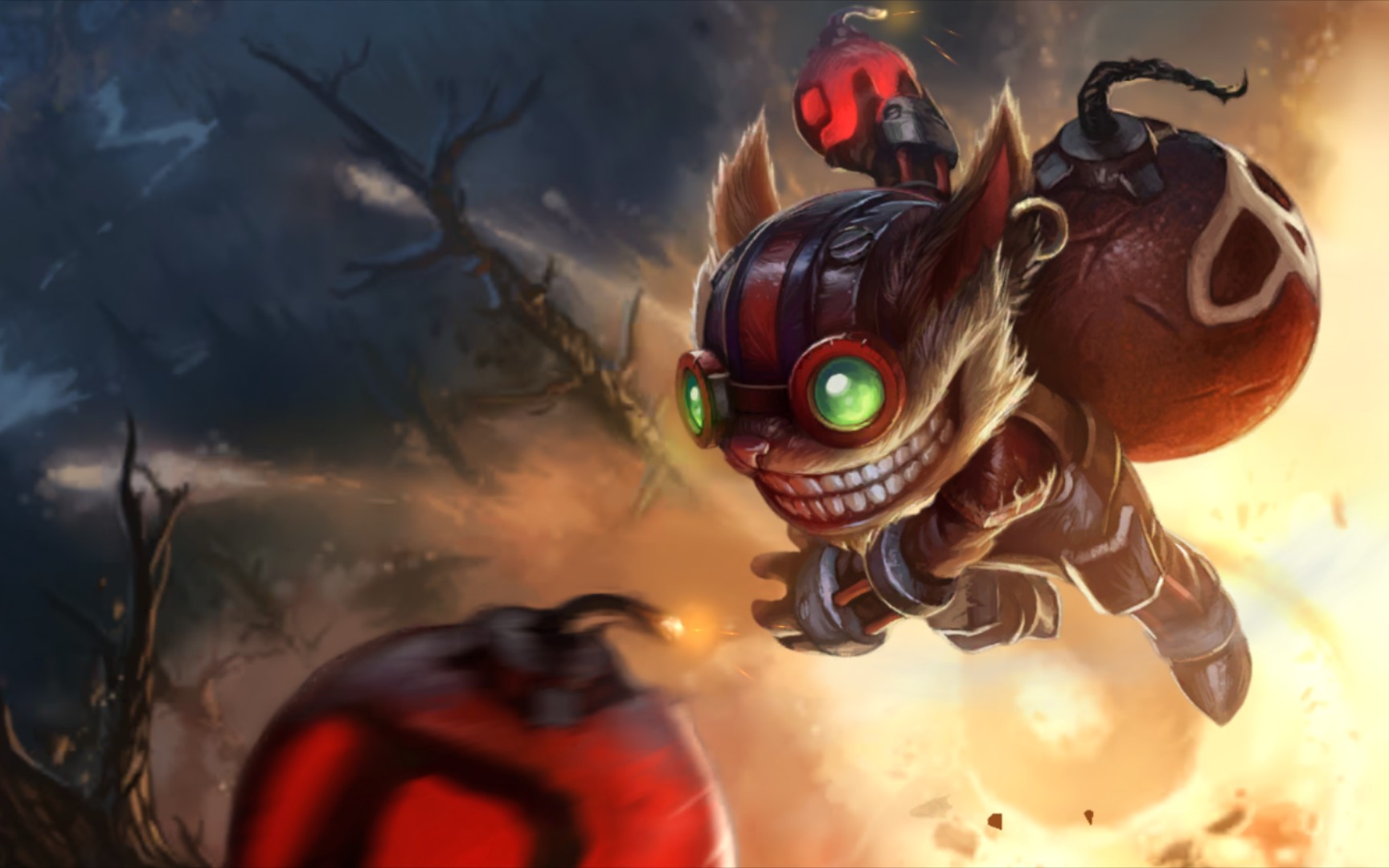 英雄联盟手游,炸弹人-吉格斯,后期伤害也太顶了