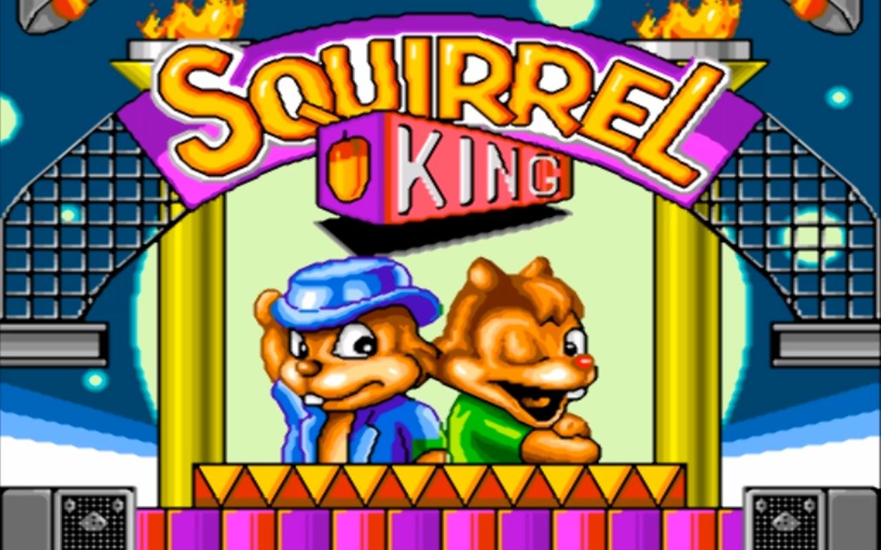 md老游戏:松鼠大战双打(松鼠王)squirrel king