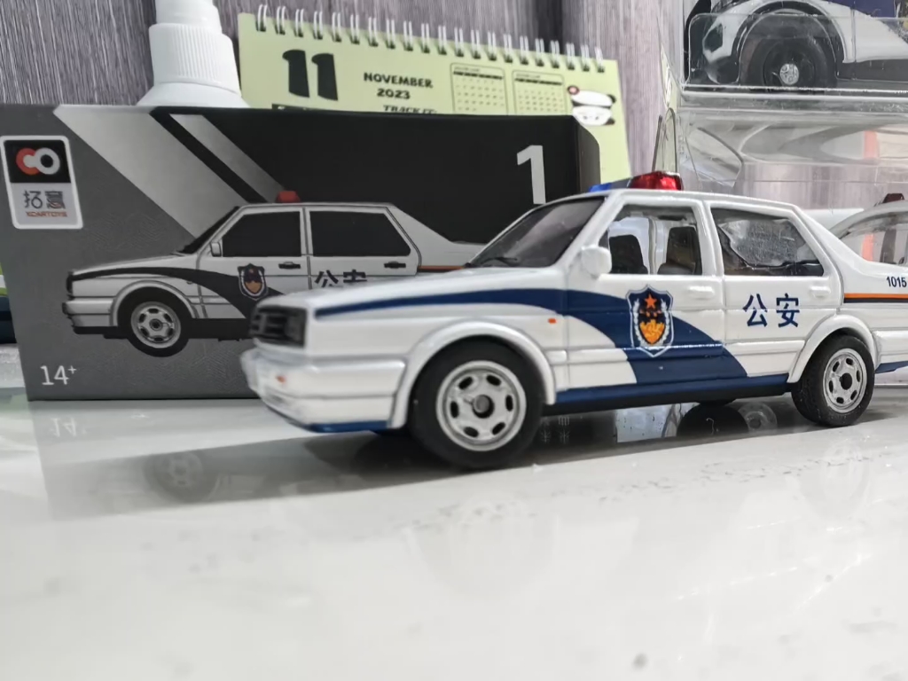 拓意捷达警车模型
