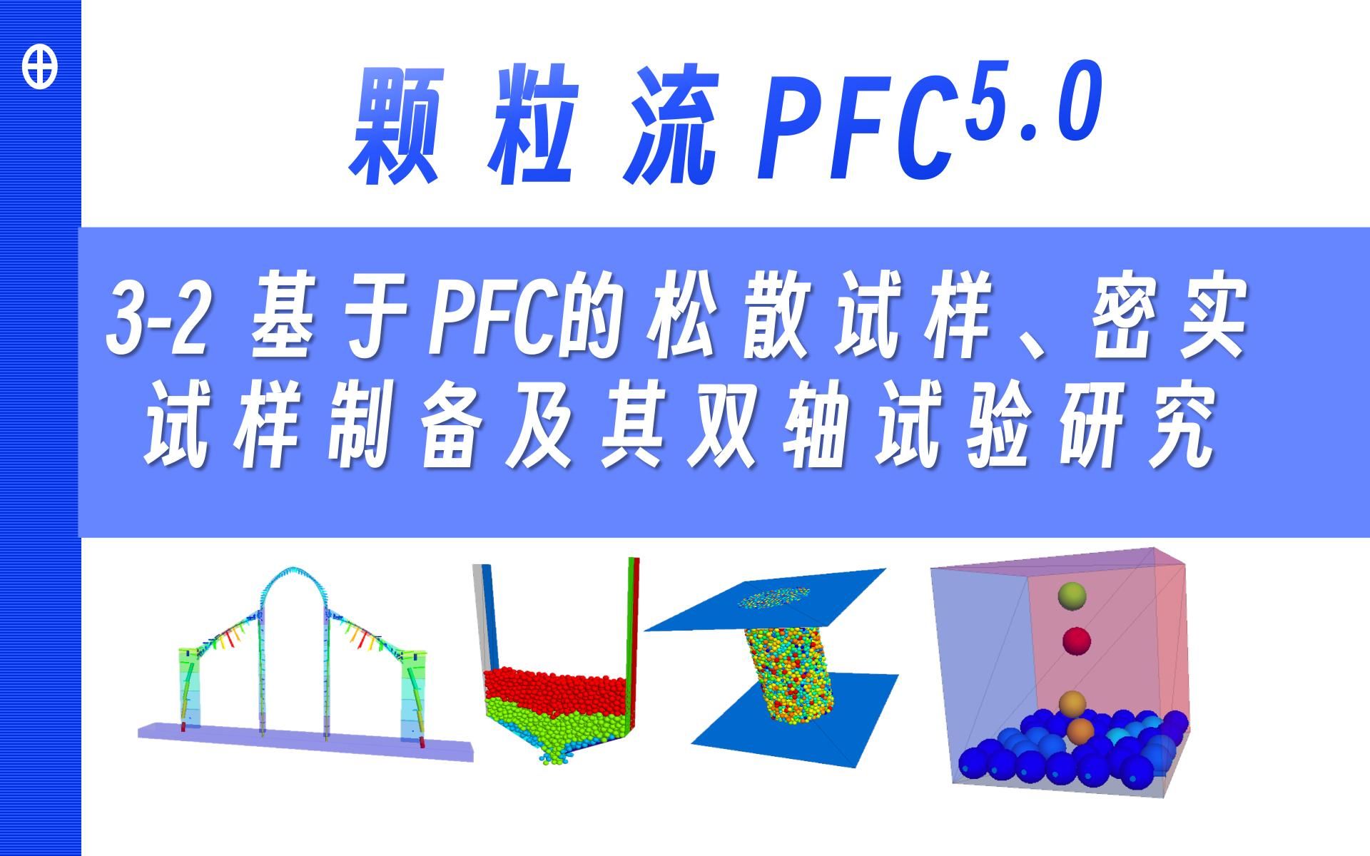 32基于PFC的松散试样、密实试样制备及其双轴试验研究哔哩哔哩bilibili