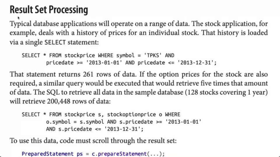 Java 性能权威指南英文版Chapter 11115Result Set Processing哔哩哔哩bilibili