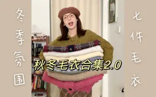 Download Video: 毛衣合集！7件韩系氛围感毛衣分享｜153狮狮的穿搭分享