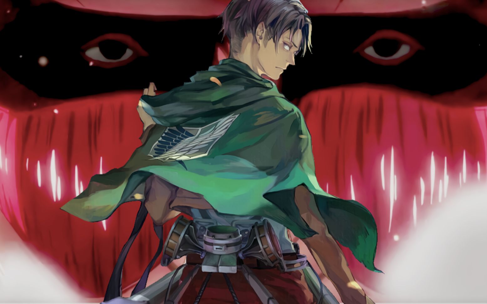 兵长有奇行种兵长和艾伦吃鸡日常23