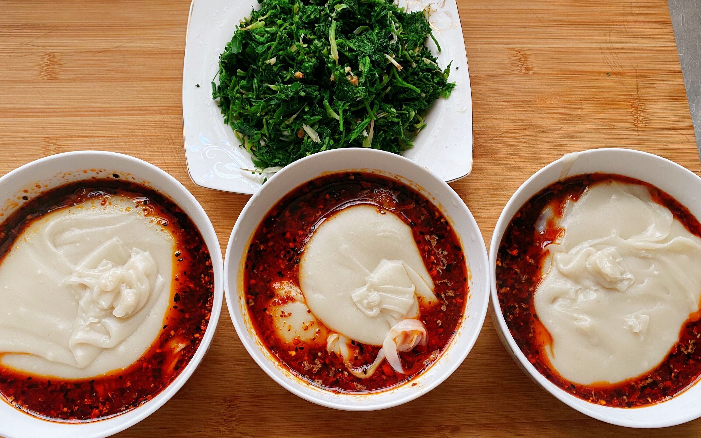 然窝搅团配雪蒿,你吃过吗!