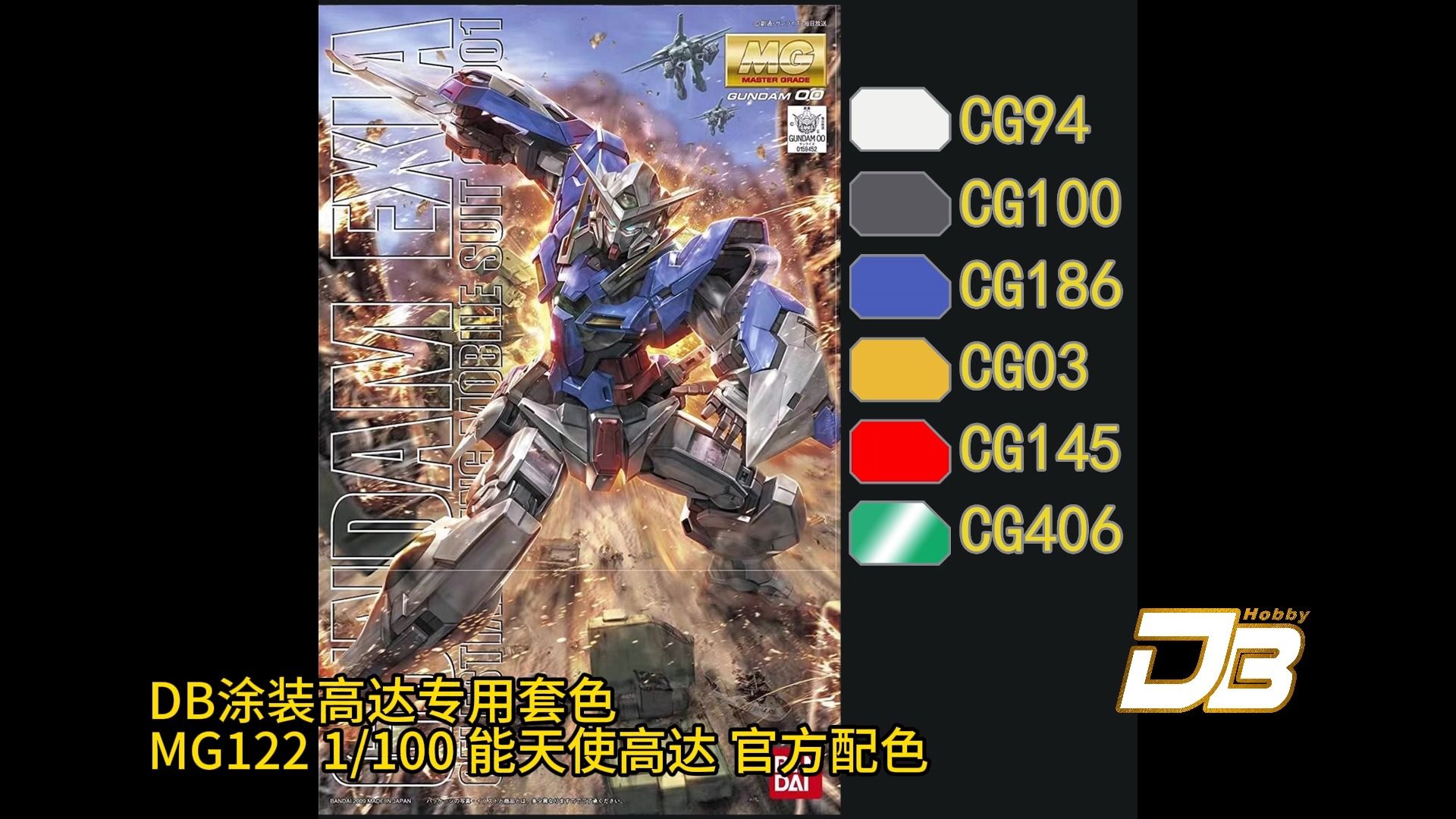 mg122 能天使高达 官方配色