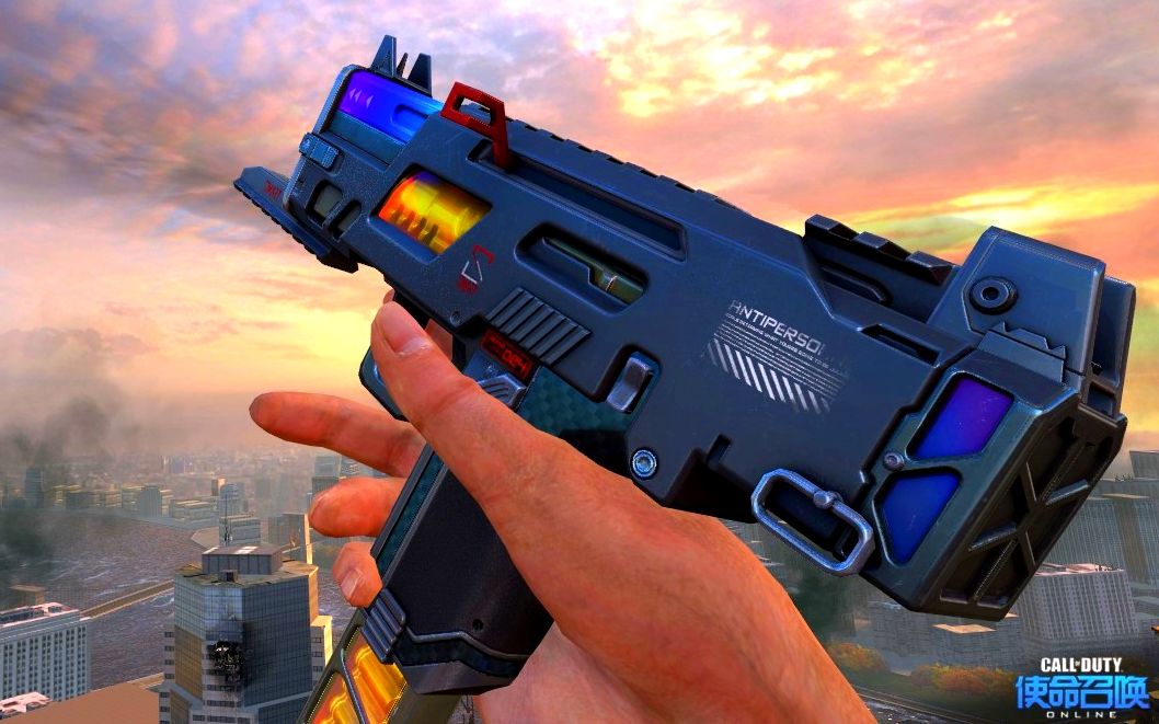 【糖七】迷你乌兹智能风暴,射速拉比快的冲锋枪【使命召唤ol】【武器