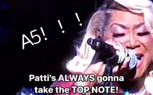 Video herunterladen: 【再创历史新高A5】爬梯奶世纪天后超长拖音震撼全场！！Patti Labelle always get the high note !!