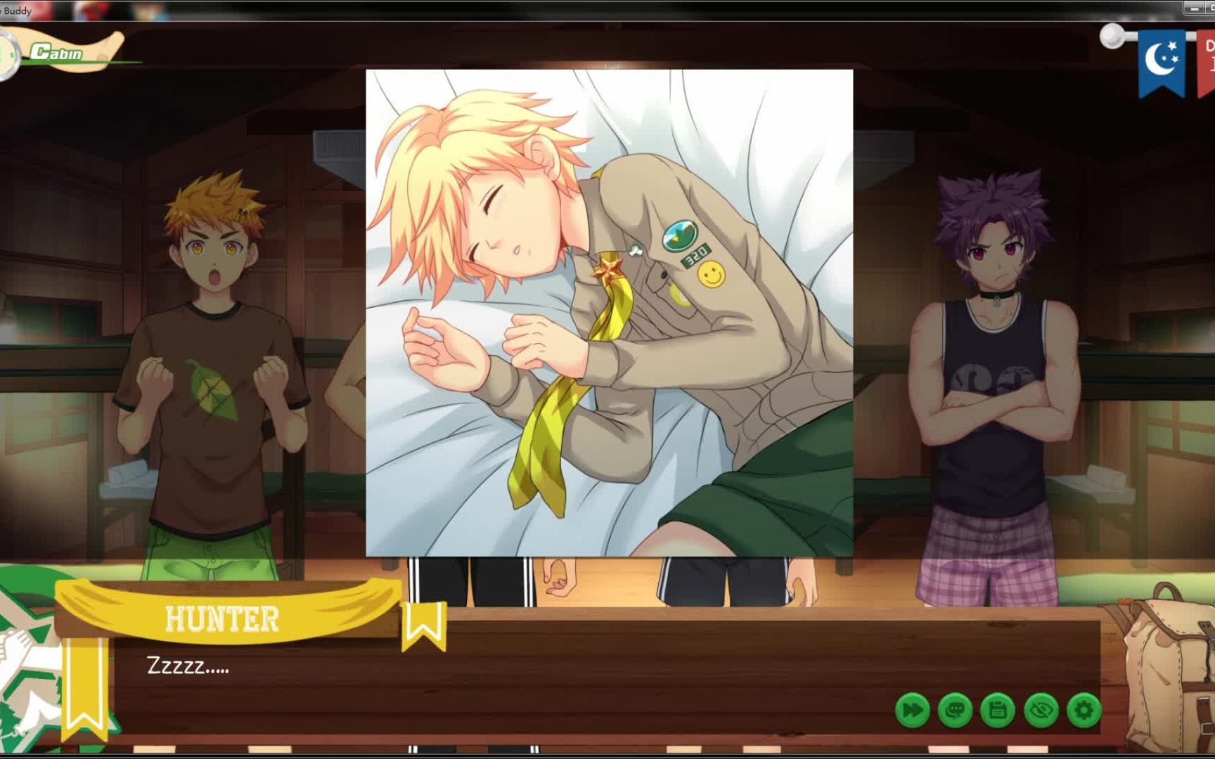 【营地好基友正式版:第五期】小游戏攻略完成,机智的逃脱被绿场景