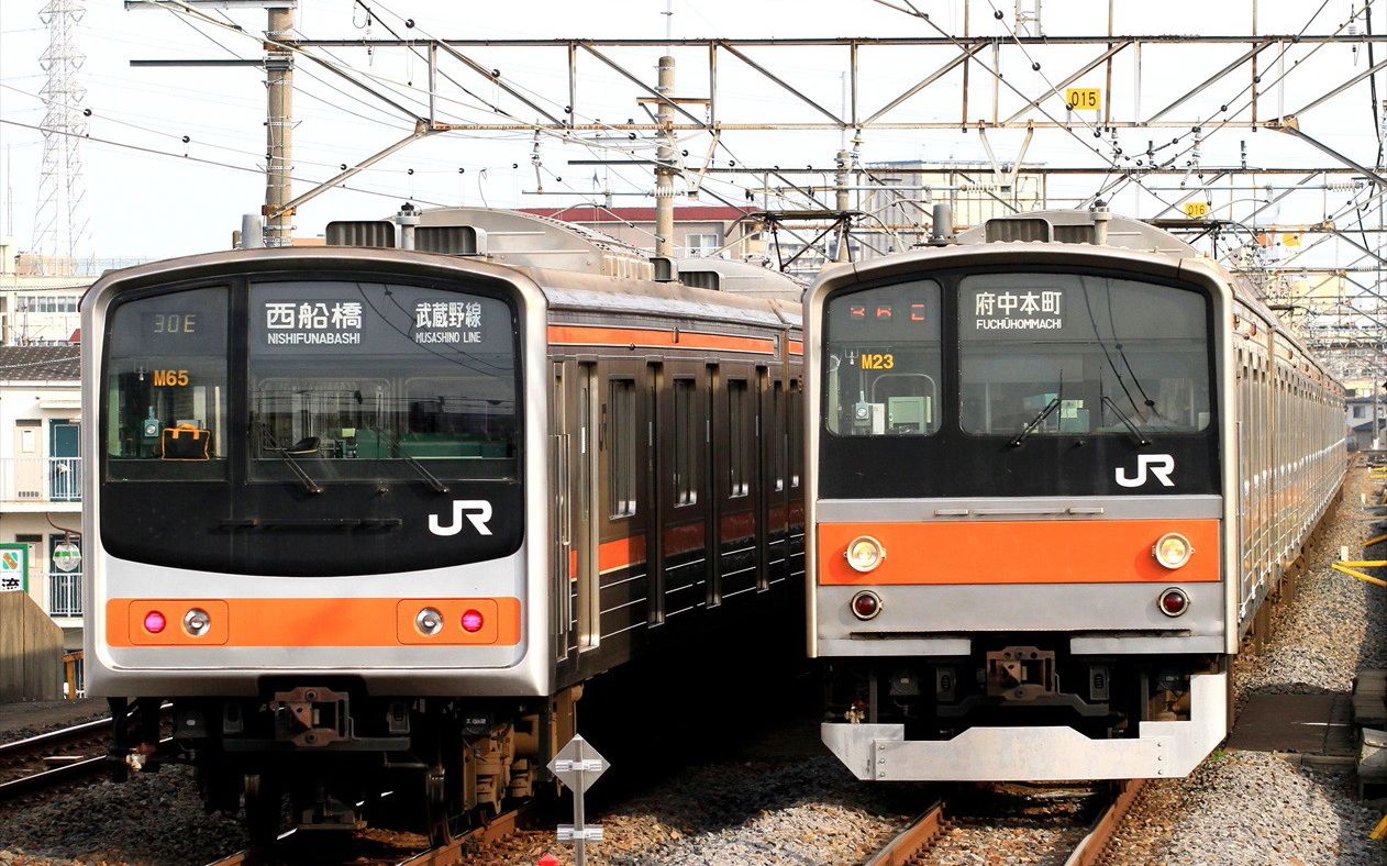 【昔日回味】jr 武藏野线 205系5000番台 (京叶线直通快速) 通过葛西