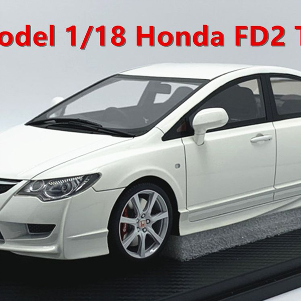 Onemodel 1 18 本田 シビックHonda Type R DC5 後期型 黑-