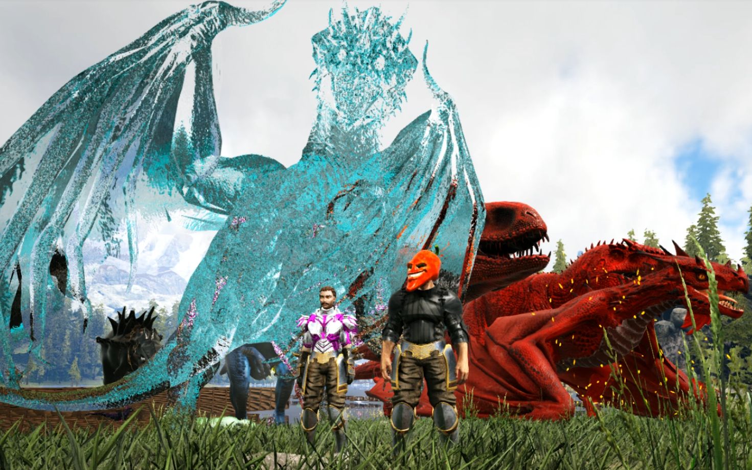 方舟生存进化-瓦尔盖罗第14期 沼泽地去抓暗黑飞天螳螂_哔哩哔哩_bili