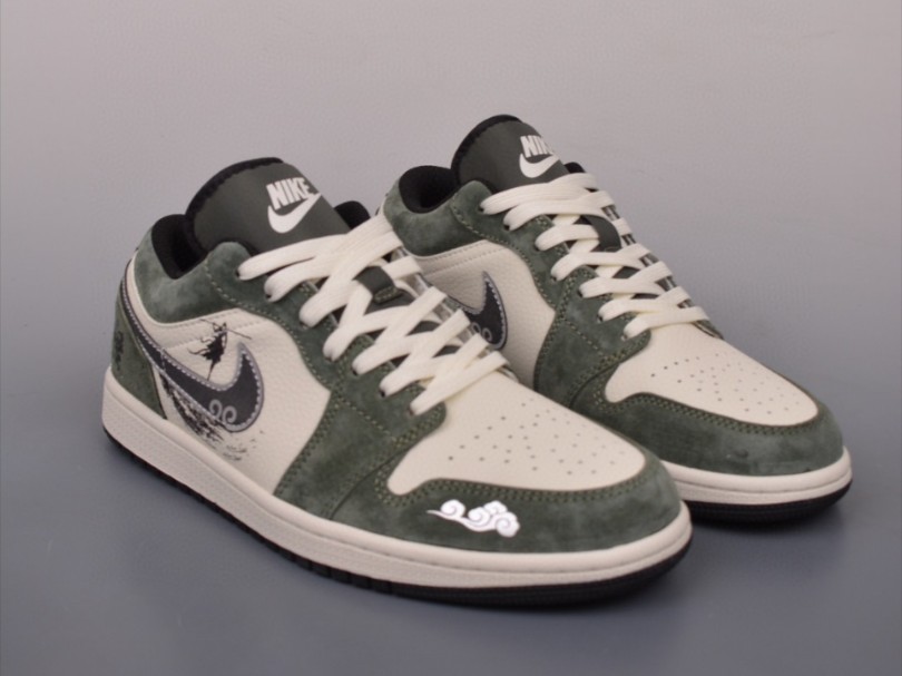 nike jordan air jordan 1 猴王黑悟空联名!