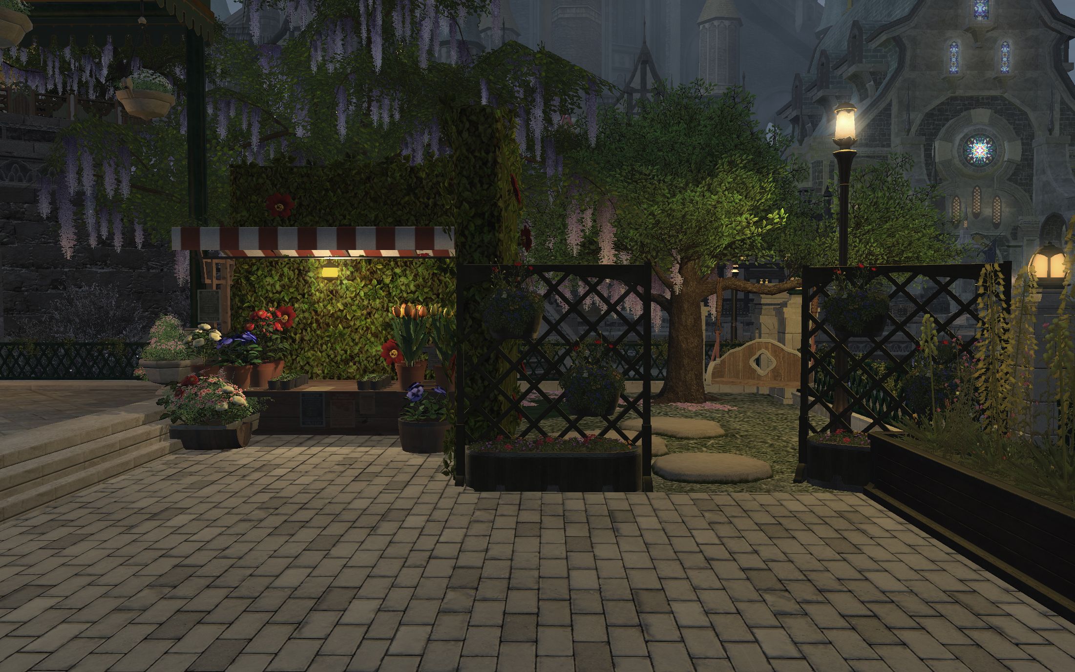 【ff14装修】m房秘密庭园