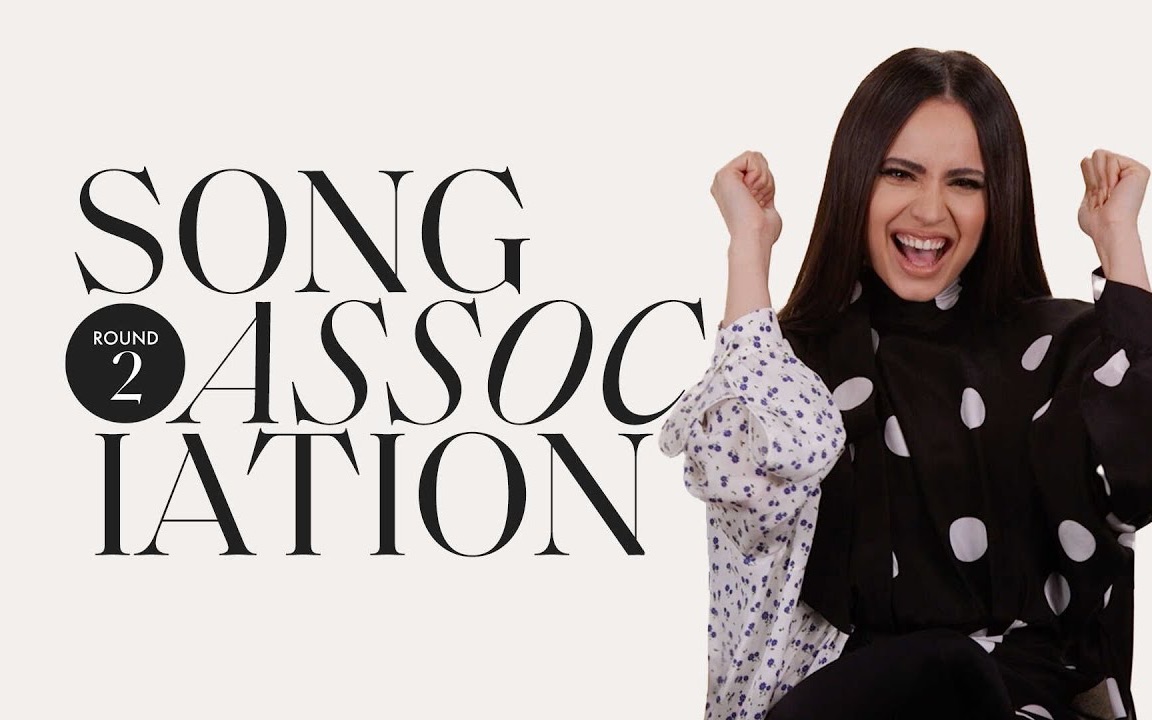 [图]「Song Association关键词唱歌挑战」Sofia Carson Sings「Fool's Gold」, Taylor Swift & FINNEAS