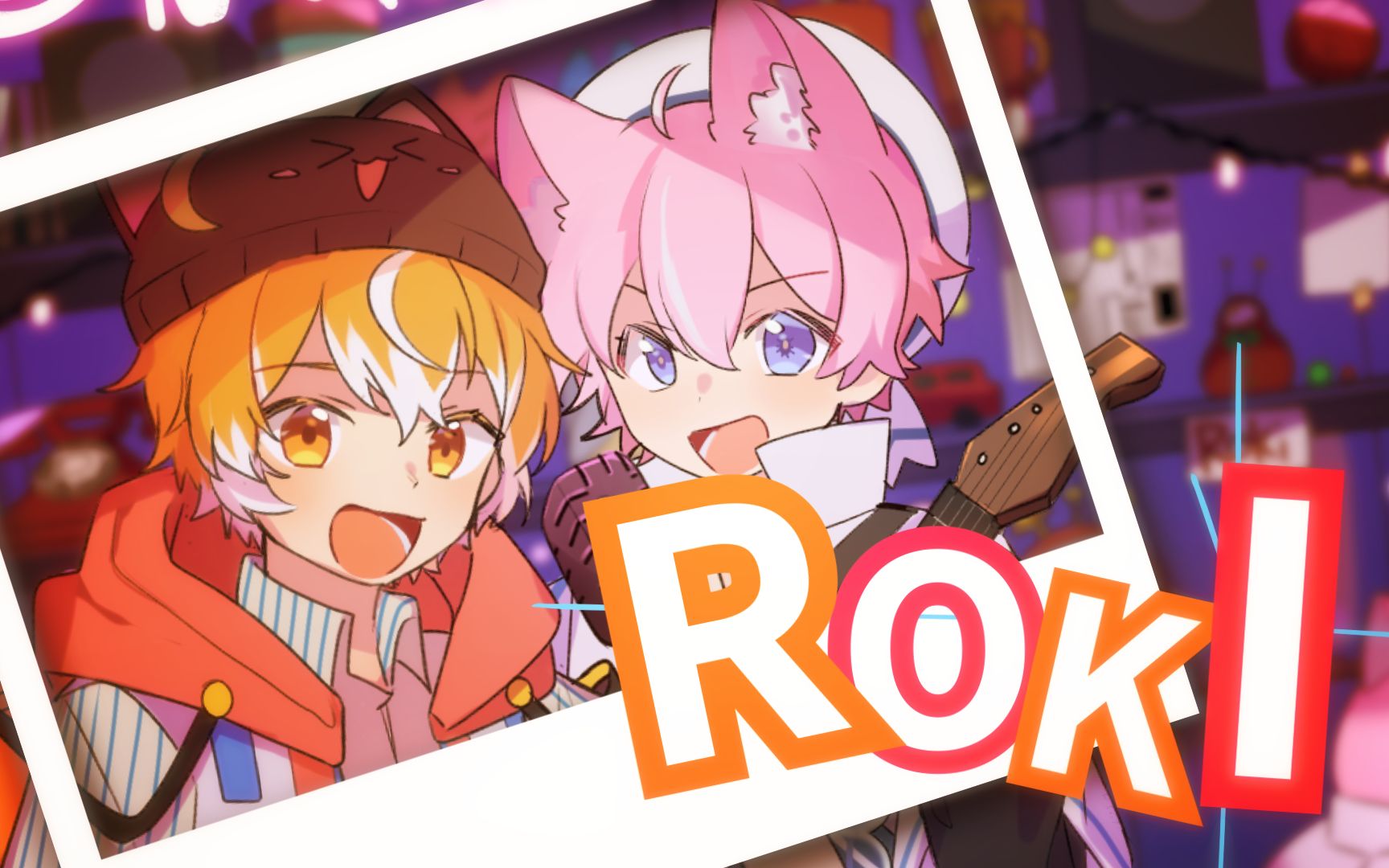 【弥望&次元遡腐鱼】ROKI【原创PV付/UTAU声库配布】哔哩哔哩bilibili