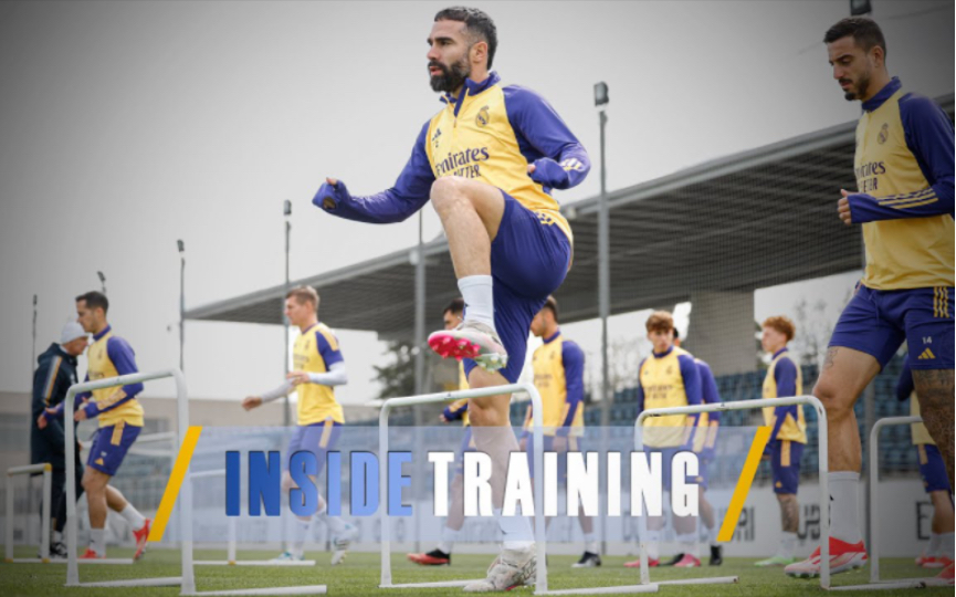 [训练0328]都回来了!皇马训练备战毕尔巴鄂|inside training&训练视频