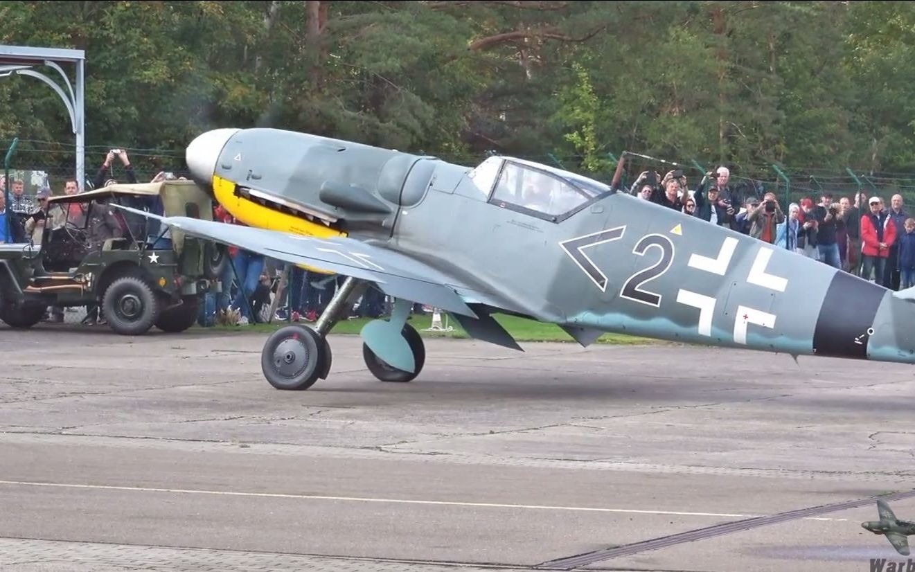 帝国之鹰-bf109g14(试飞镜头剪辑)