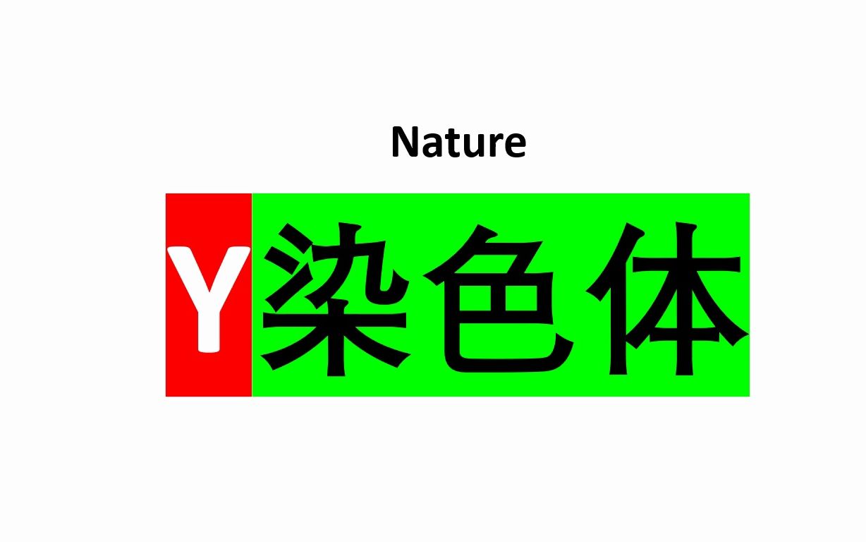 Nature—男人的世界:成也Y染色体,败也Y染色体!哔哩哔哩bilibili