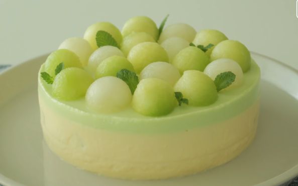cookingtree蜜瓜慕斯蛋糕