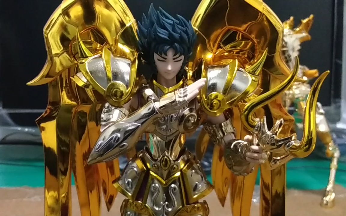 capricornshura黄金魂神圣衣魔羯座山羊座修罗人形穿著2