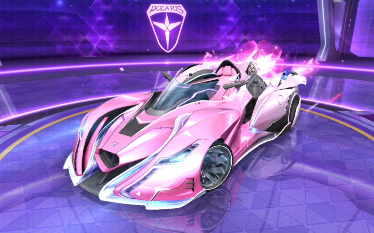 【qq飞车手游】猛男配色,荣耀勋章a车星梦蔷薇