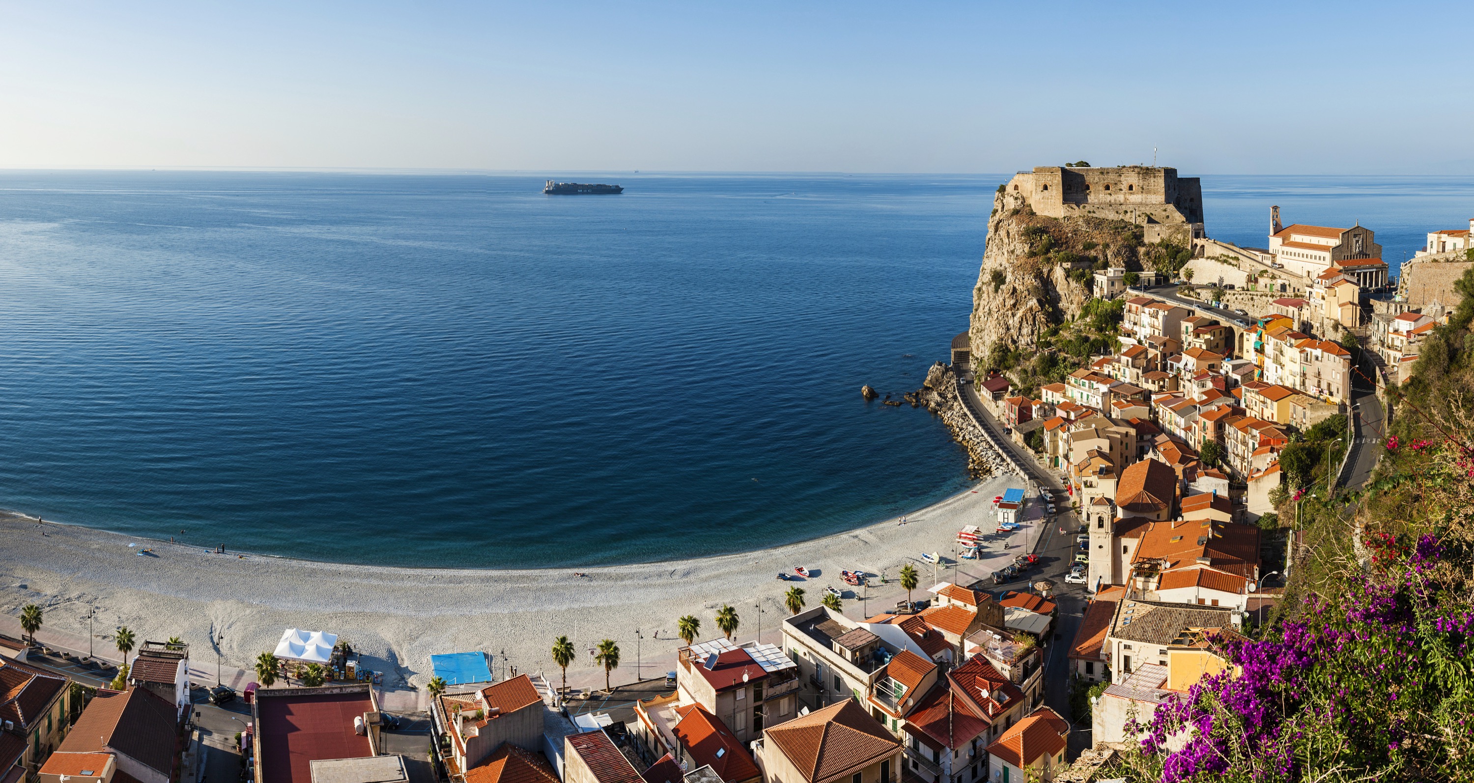 意大利卡拉布里亚的城市景色