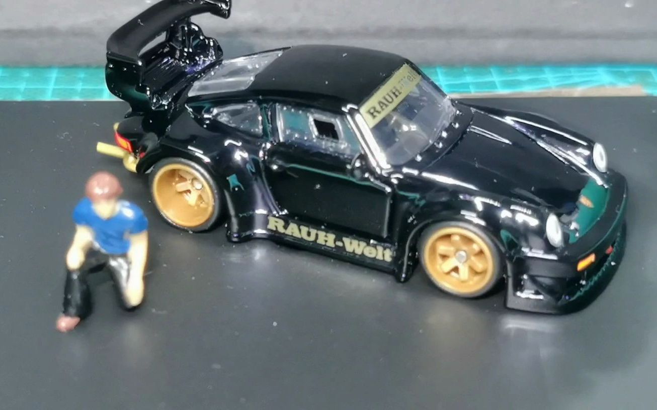 【大包和小车】风火轮rlc 保时捷 930 rwb_哔哩哔哩 (゜-゜)つロ 干杯