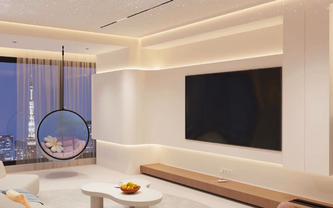 客厅无主灯--温柔的灯光 灯光设计