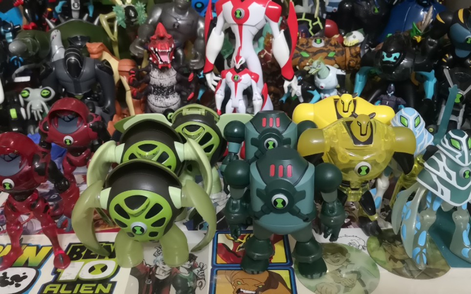 难得一见的透明逃亡五人组ben10少年骇客玩具反斗城限定水霸天旋风