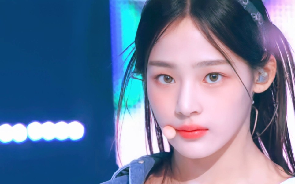 不愧是民推门面 换个发型就美爆了◎minji金敏知 hype boy 0712直拍