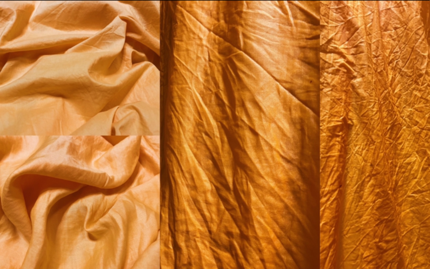 【植物染】用栀子和苏木染出温柔的秋日橘色